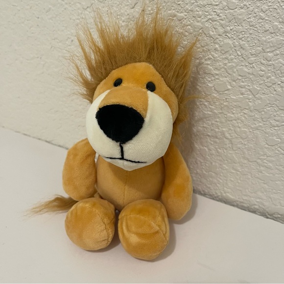 Lion Plush Stuffed Animal 10 Inch Toy Tan - Picture 2 of 10